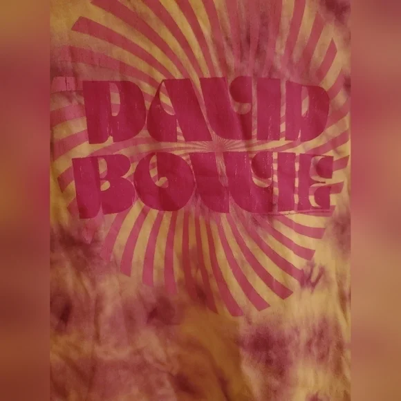 Chaser - David Bowie Tie Dye T- Shirt - Picture 3 of 5